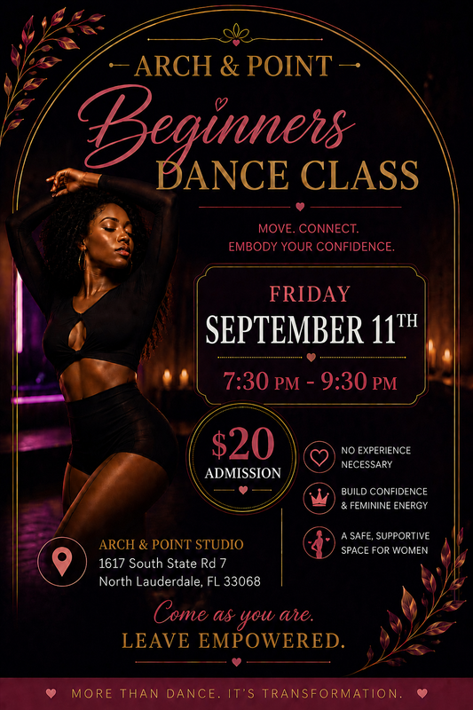 Arch & Point Beginners  Dance Class