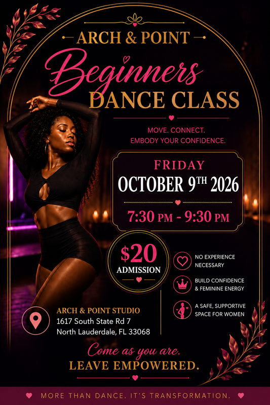 Arch & Point Beginners  Dance Class