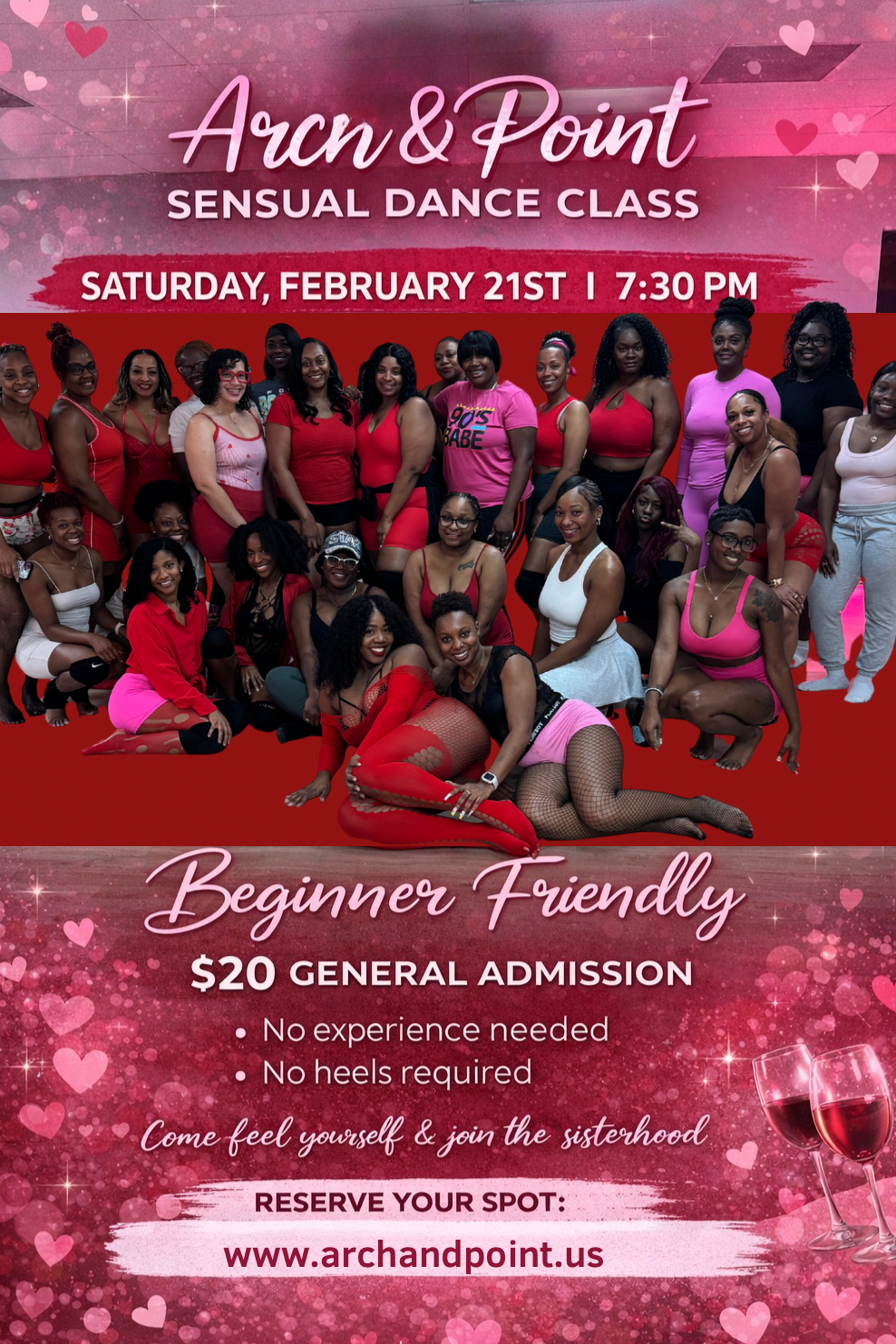 Arch & Point Sensual Beginner Class